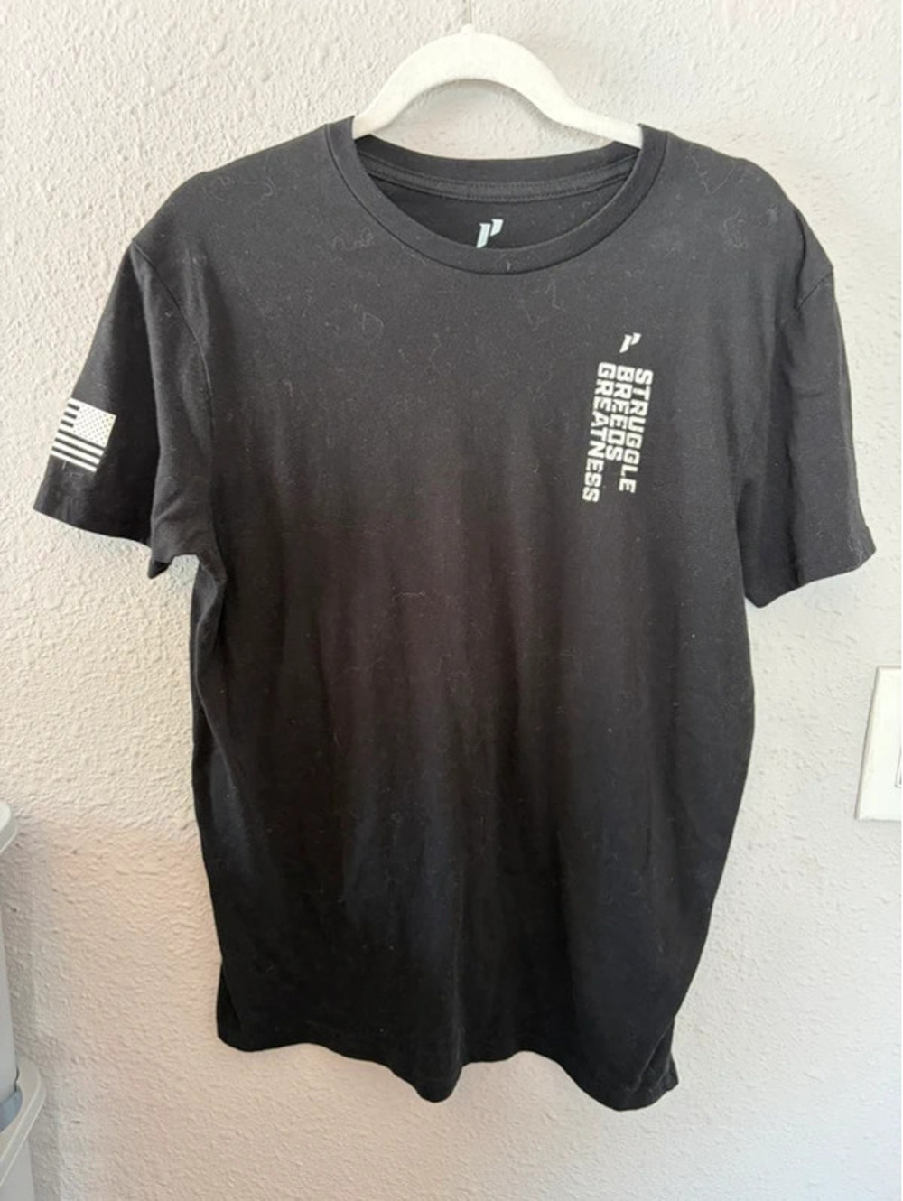 1st Phorm Black Cotton Tshirt size M unisex